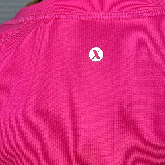 Xersion Hot Pink Knit Longsleeve A-Line Top in Size Medium. EUC. - Picture 4 of 6